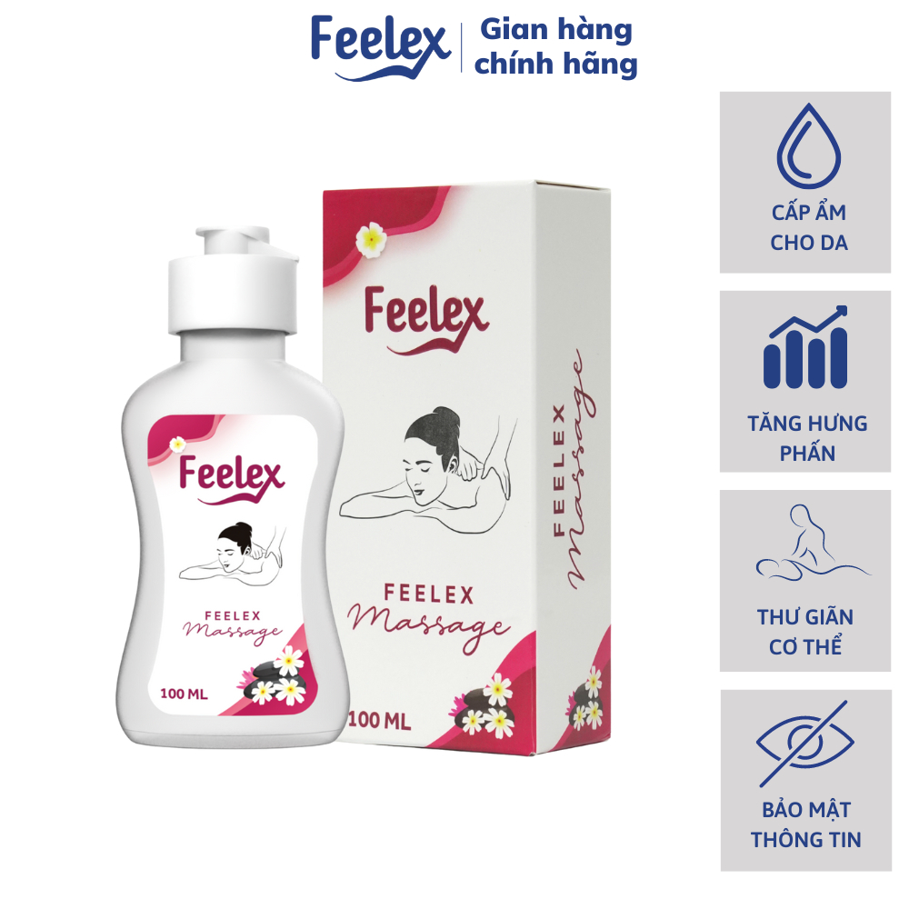 Tinh dầu massage Feelex dung tích 100ml