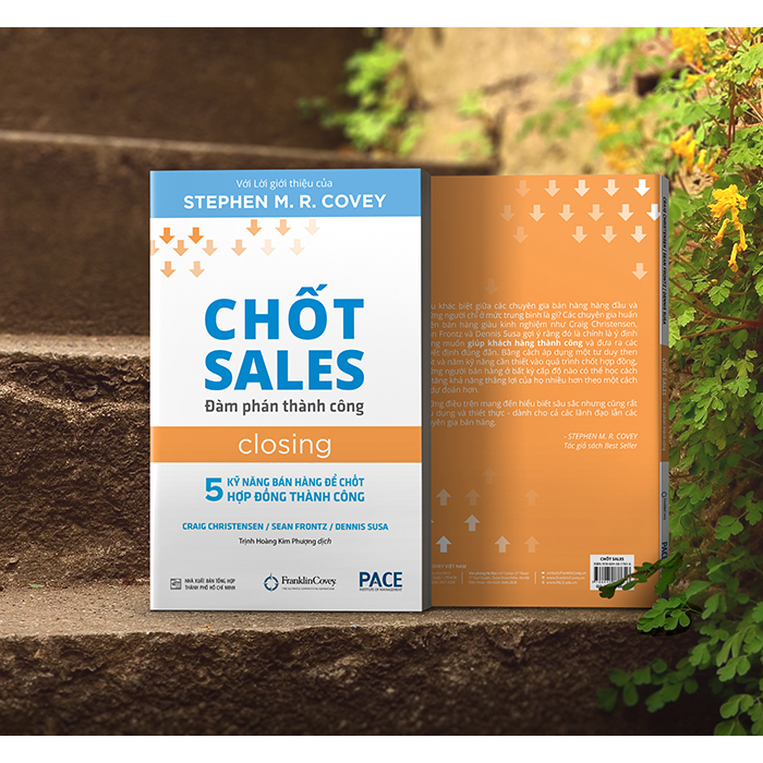 Sách PACE Books - Chốt Sales – Đàm Phán Thành Công  - Craig Christensen, Sean Frontz, Dennis Susa