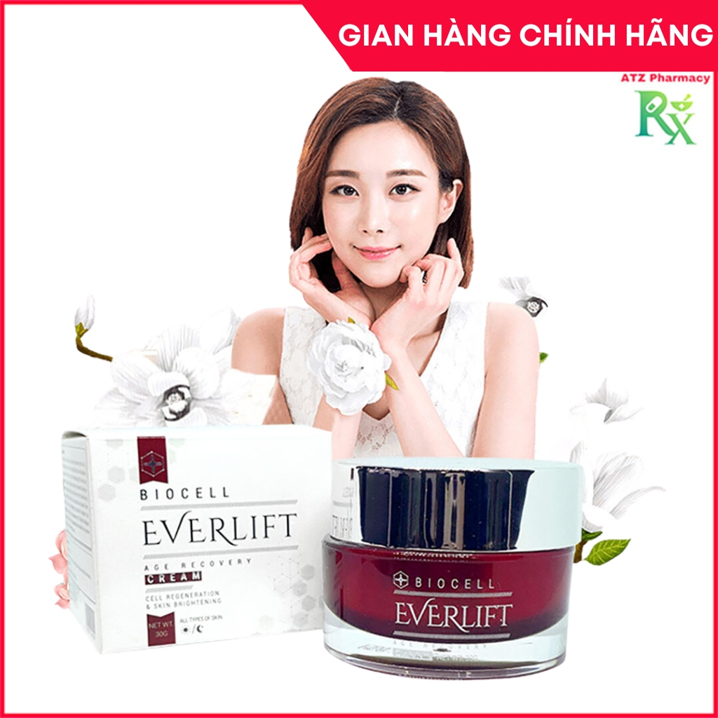 EverLift Cream Giúp hỗ trợ làm mờ các nếp nhăn giúp da sáng khỏe (30gr) - ATZ Pharmacy