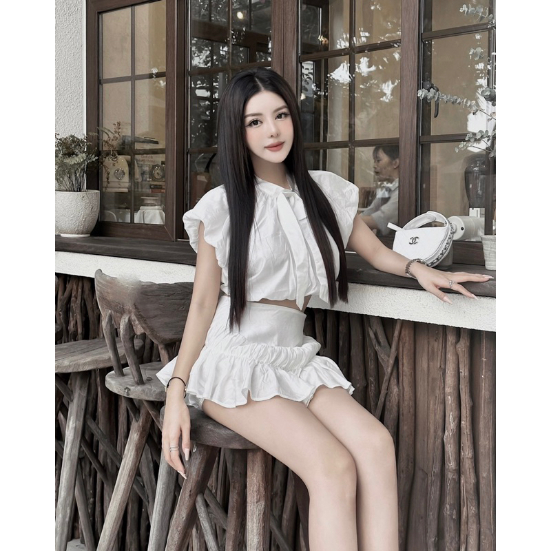 Set áo váy 3 món kèm quây MPB loại 1