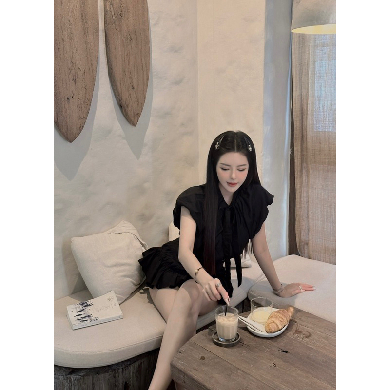 Set áo váy 3 món kèm quây MPB loại 1