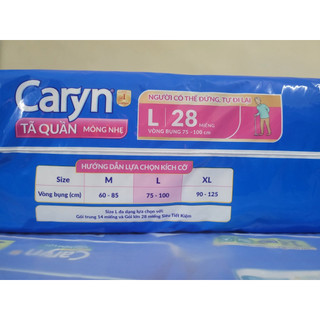 Tã quần Caryn M32/L28/XL24