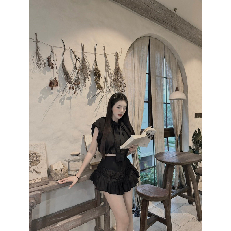 Set áo váy 3 món kèm quây MPB loại 1