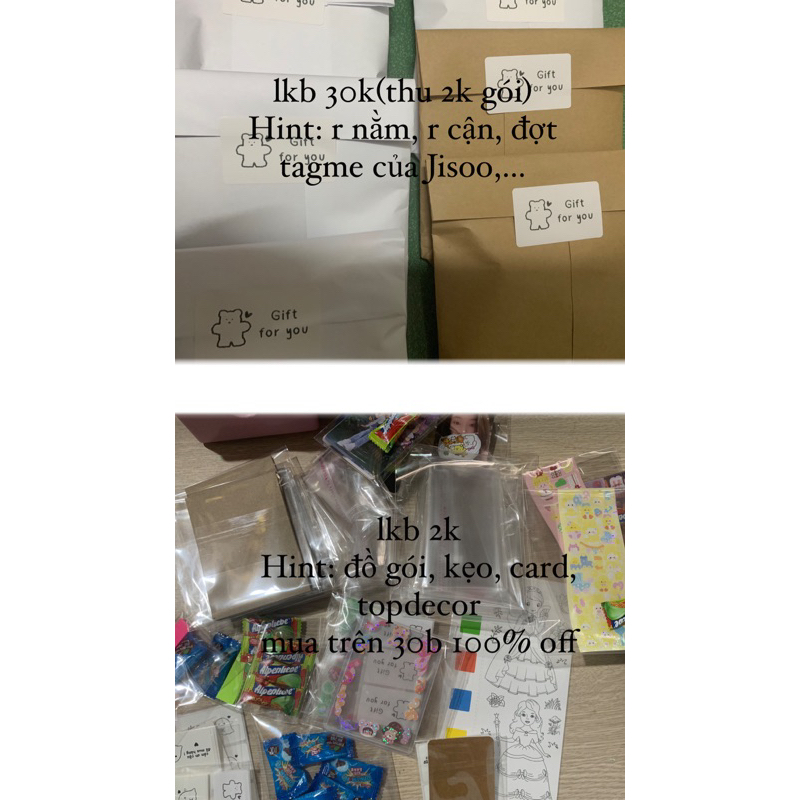 lucky box blackpink 100% ra card off 🤍 đã ff