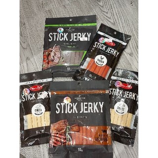 Thịt que cho chó, đồ ăn vặt bổ sung dinh dưỡng Bow Wow Stick Jerky cho chó vị bò, gà, cừu..-Gói 50/90g