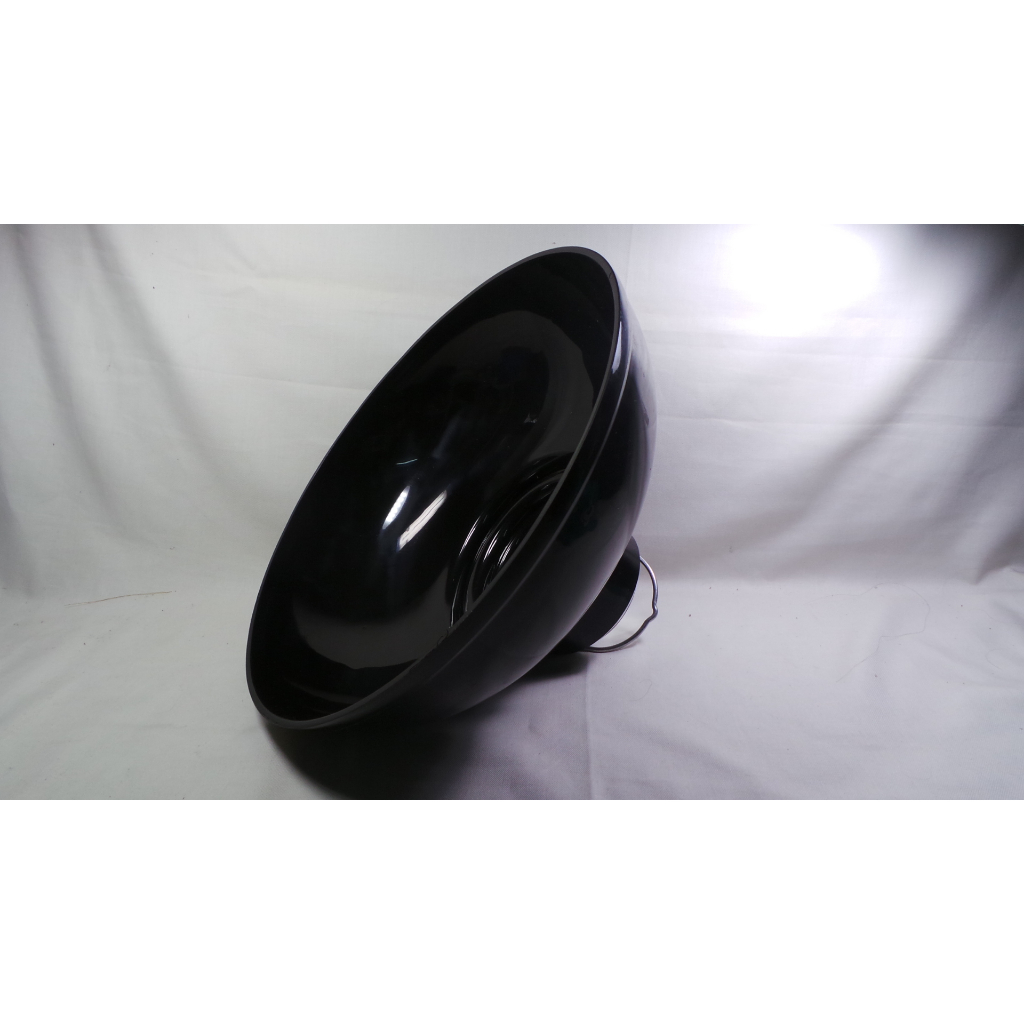 Cháo nhựa đen đường kính 30cm hoặc 40cm chưa bao gồm đuôi đèn, chống nắng mưa cho bóng đèn ngoài trời
