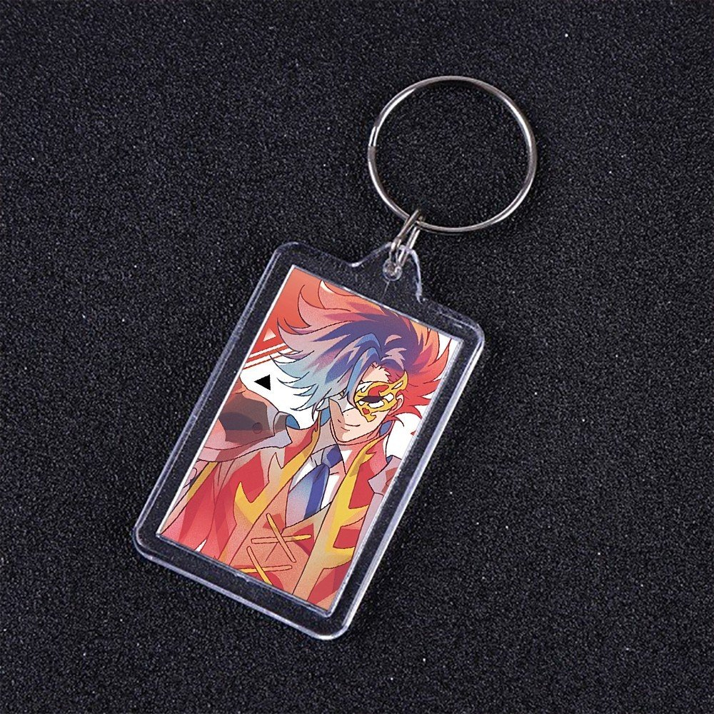 Móc khóa mica IN HÌNH SK8 The Infinity ver VŨ HỘI anime chibi xinh xắn dễ thương