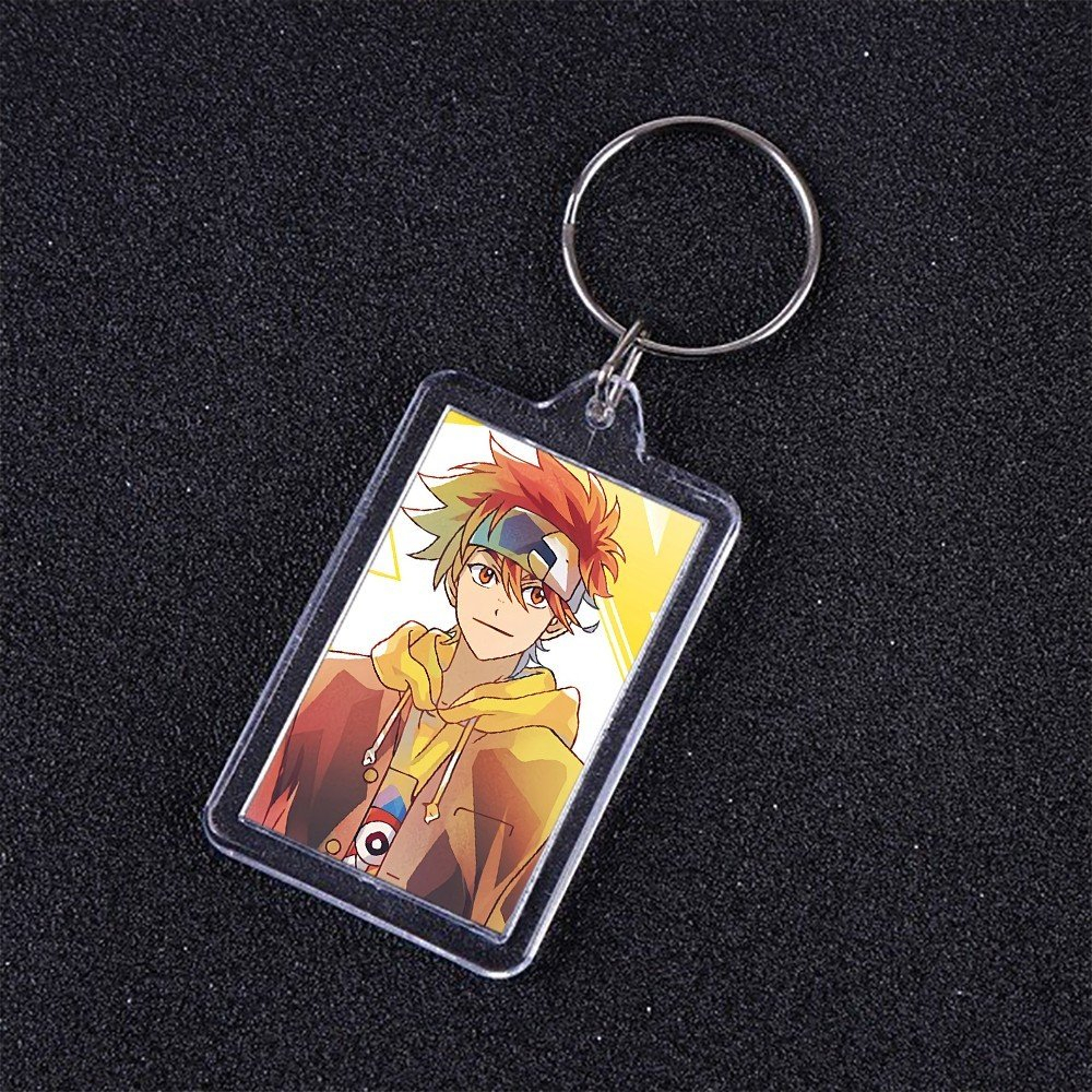 Móc khóa mica IN HÌNH SK8 The Infinity ver VŨ HỘI anime chibi xinh xắn dễ thương