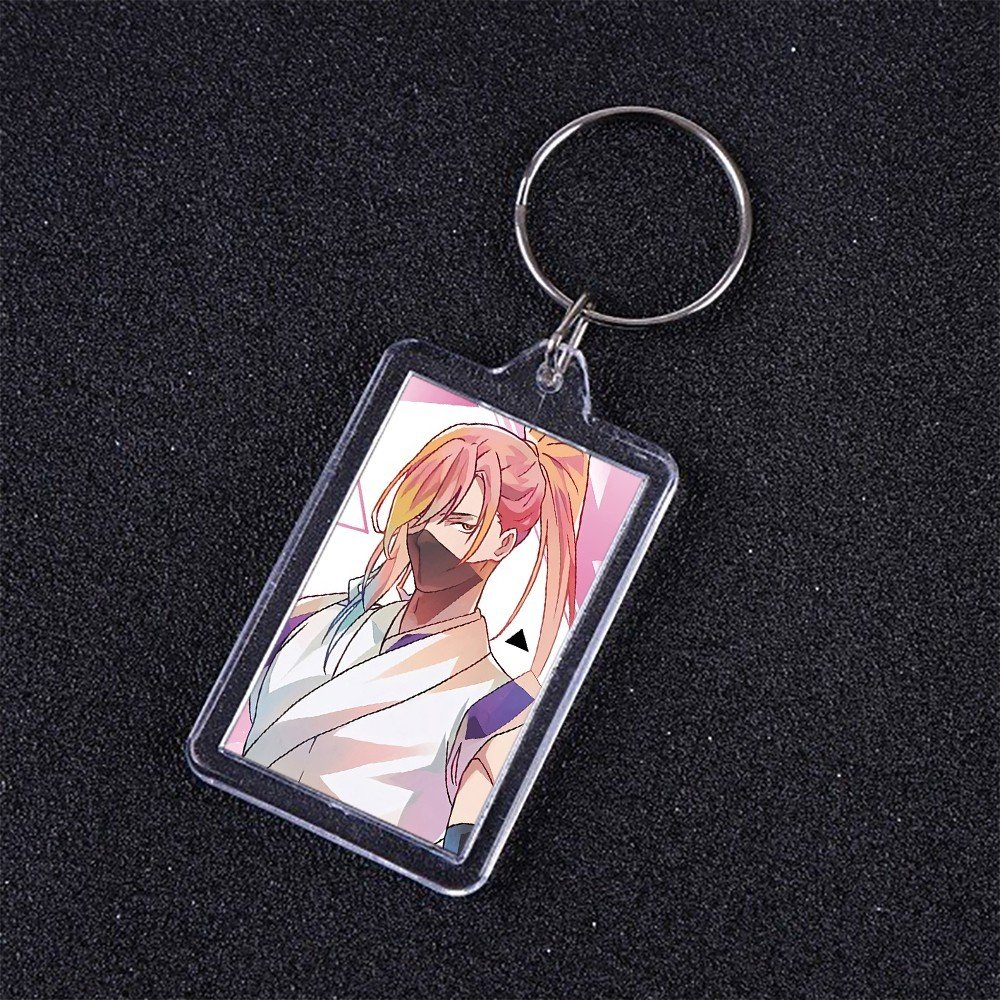 Móc khóa mica IN HÌNH SK8 The Infinity ver VŨ HỘI anime chibi xinh xắn dễ thương