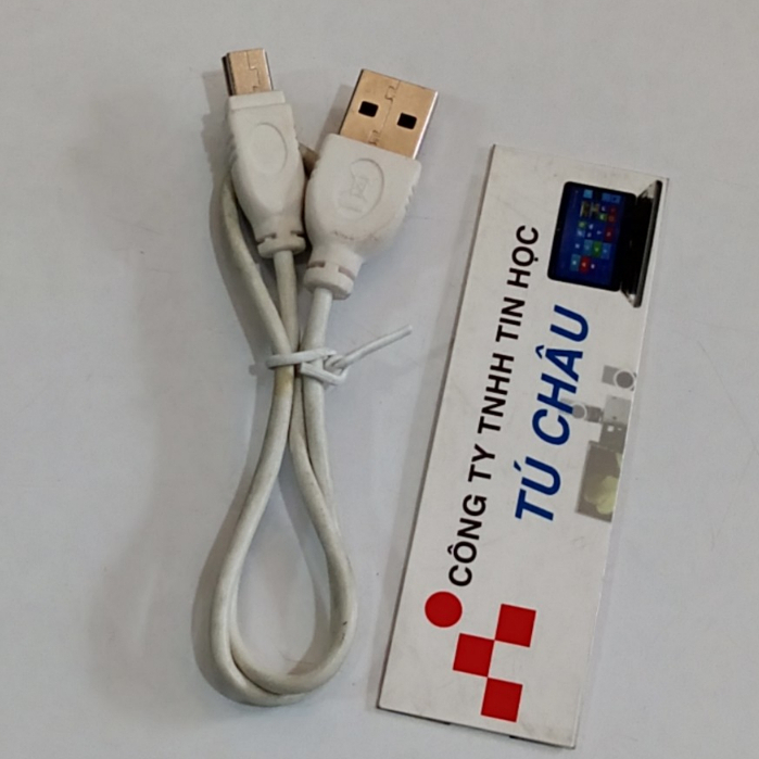 Cáp Mini USB: USB 2.0 ra Mini USB : 40Cm - 45Cm - 1m - 1.5m