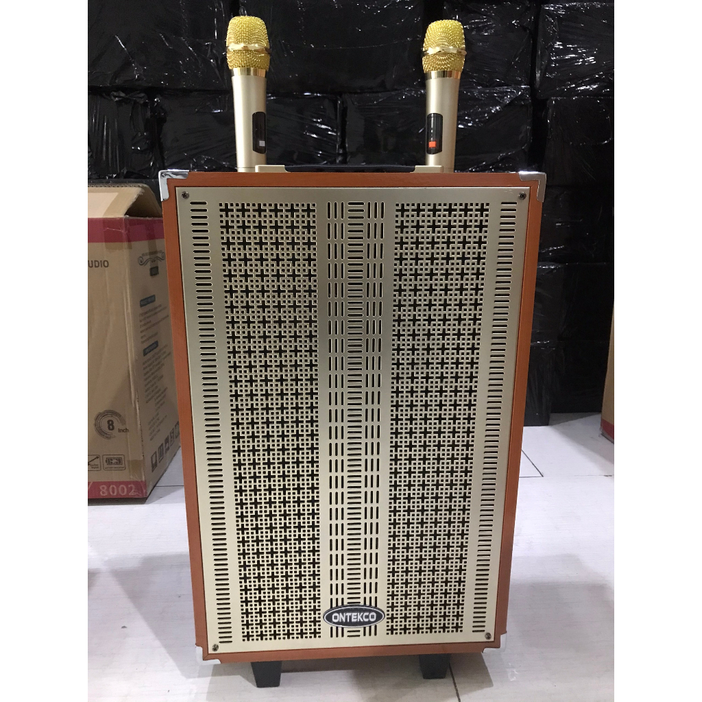 Loa kéo bluetooth di động ONTEKCO 1503 PROMAX - Bass 40CM 3 đường tiếng cao cấp hát karaoke gia đình