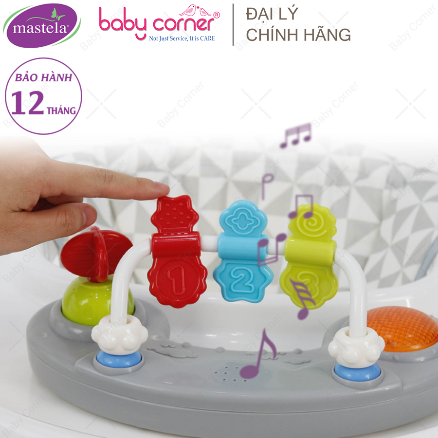 Xe Tập Đi Tròn Mastela Có Đồ Chơi W2002 Cho Bé 6M+