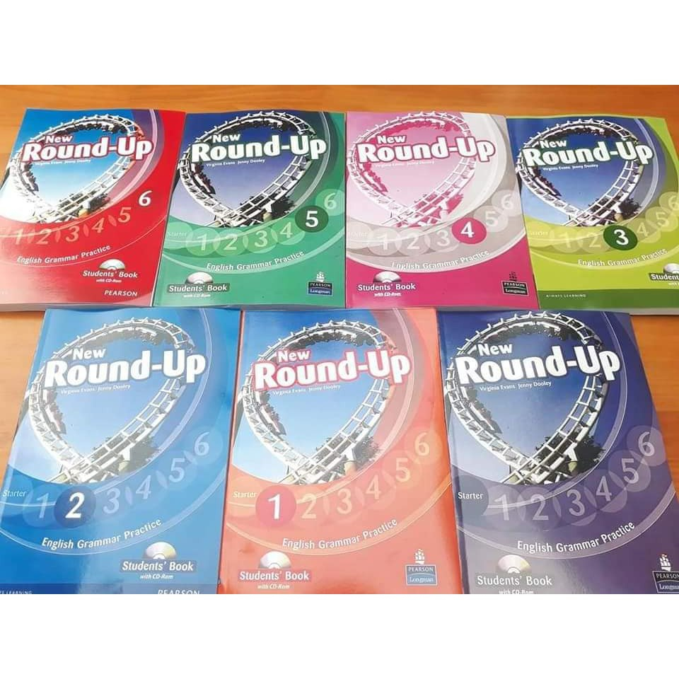 Bán lẻ bộ New Round-Up 7 cuốn màu
