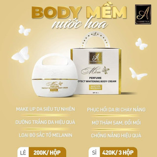 [chính hãng 100%]kem body mềm A 250gr mẫu mới