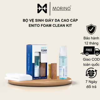 Bộ Vệ Sinh Giày Enito Foam Cleaner Kit dùng để vệ sinh các loại giày thể thao, giày đá bóng, giày trắng, giày da tại nha