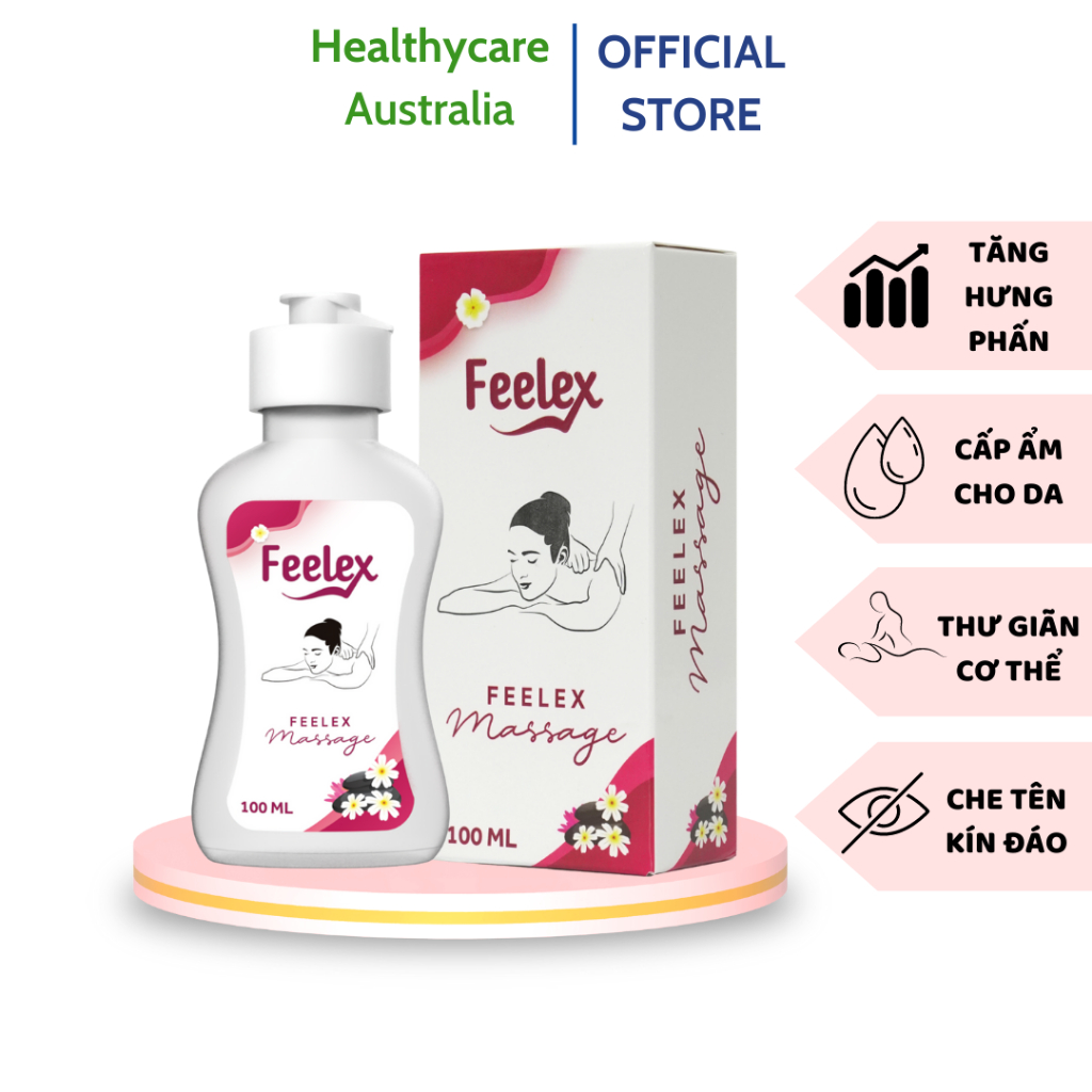 Tinh dầu massage Feelex dung tích 100ml