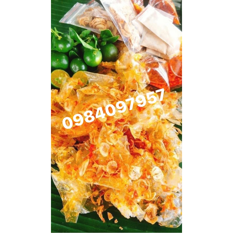BÁNH TRÁNG PHƠI SƯƠNG SATE TỎI MUỐI NHUYỄN