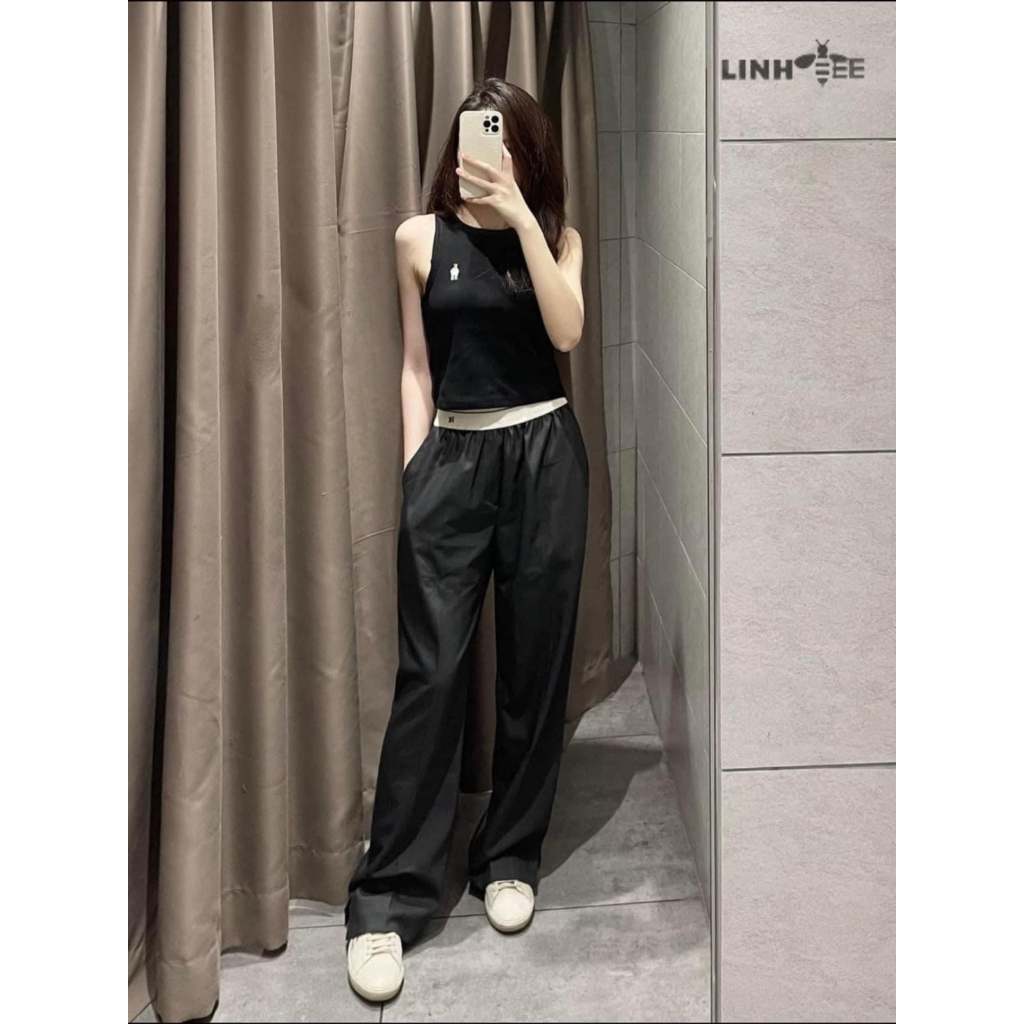 Áo Ba Lỗ Croptop Borip Cotton