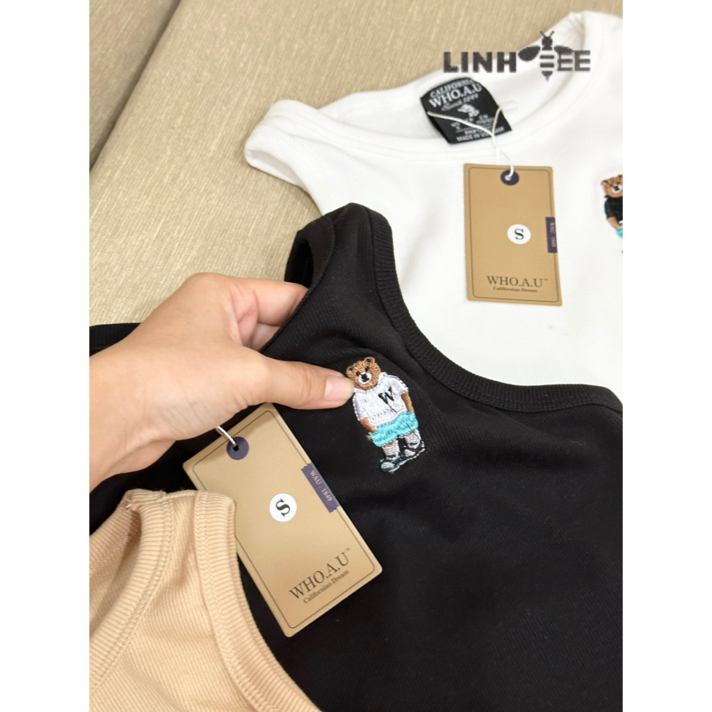 Áo Ba Lỗ Croptop Borip Cotton