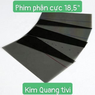Phim phân cực 18,5" dành cho màn hình LCD, laptop, tivi, điện thoại,... 135 độ
