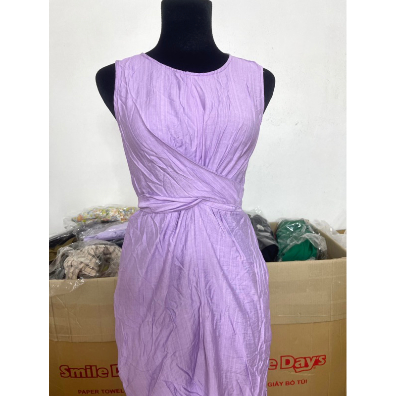 váy Tím trơn TK mặt đupcwj nhiều kiểu  480k ♥️