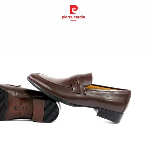 Giày loafer không dây Pierre Cardin da bò cao cấp, đế cao su chống trượt - PCMFWL 350