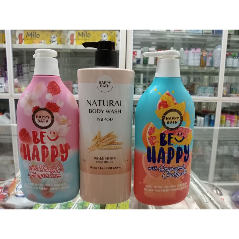 Sữa tắm Happy Bath Natural Real Mild Body Wash 900ml