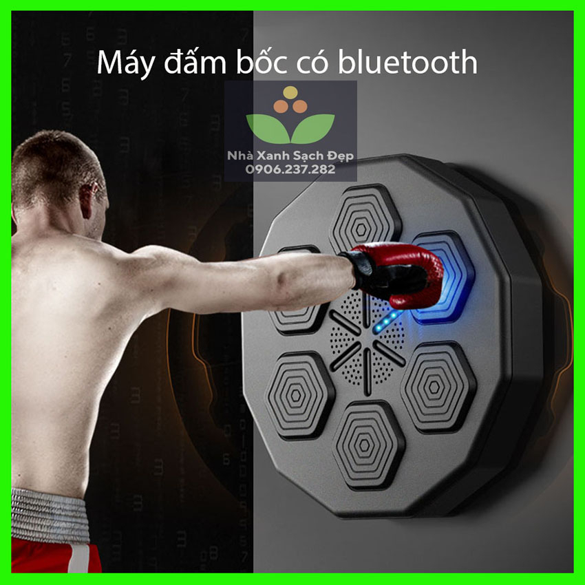 Máy đấm bốc treo tường có bluetooth TẶNG GĂNG TAY ĐẤM BỐC - Máy Tập Boxing Theo Nhạc | Liteboxer | Music Boxing Machine