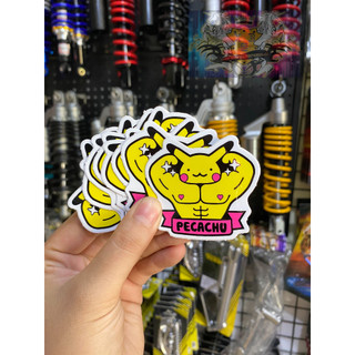 Tem decal pikachu 6 múi