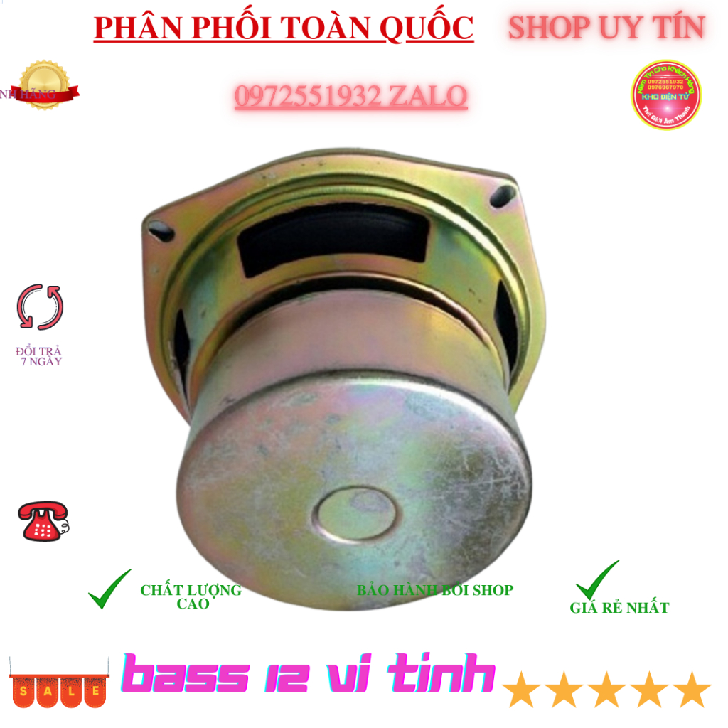 Loa bass 12 siêu trầm vi tính - 1 chiếc