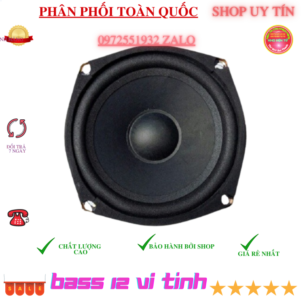 Loa bass 12 siêu trầm vi tính - 1 chiếc