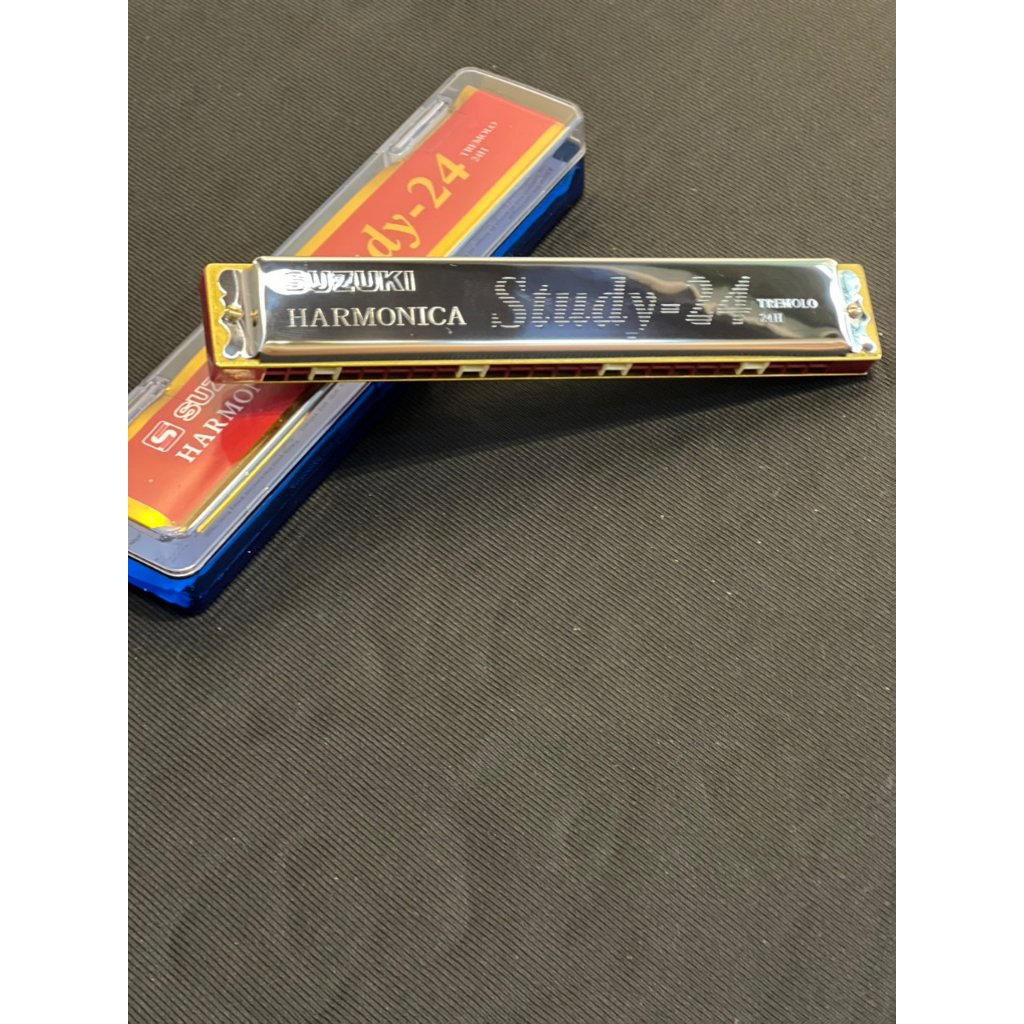 Kèn harmonica tremolo 24 lỗ Study 24 chính hãng Suzuki