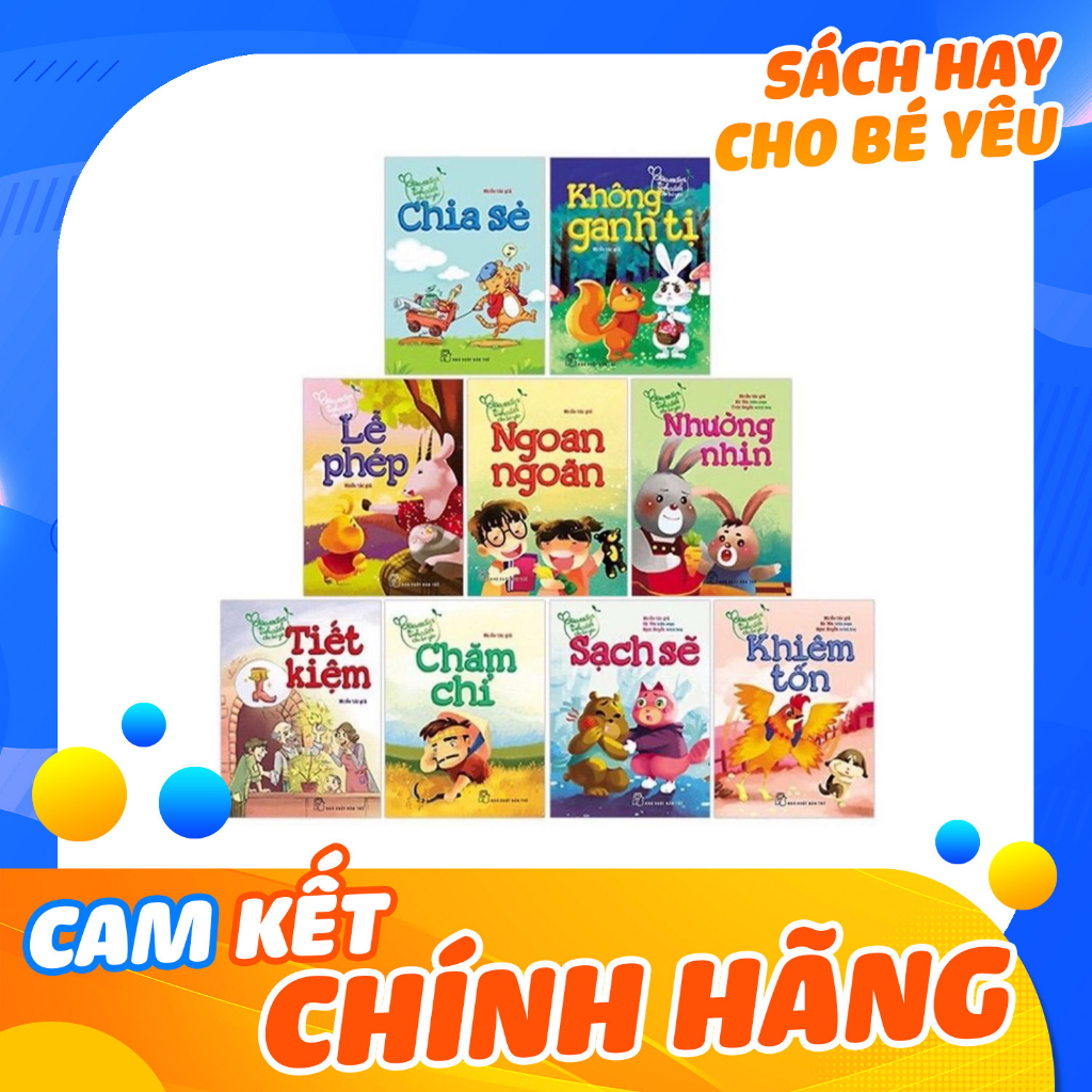 Sách - Combo 9 Cuốn Gieo Mầm Tính Cách Cho Bé Yêu | BigBuy360 - bigbuy360.vn