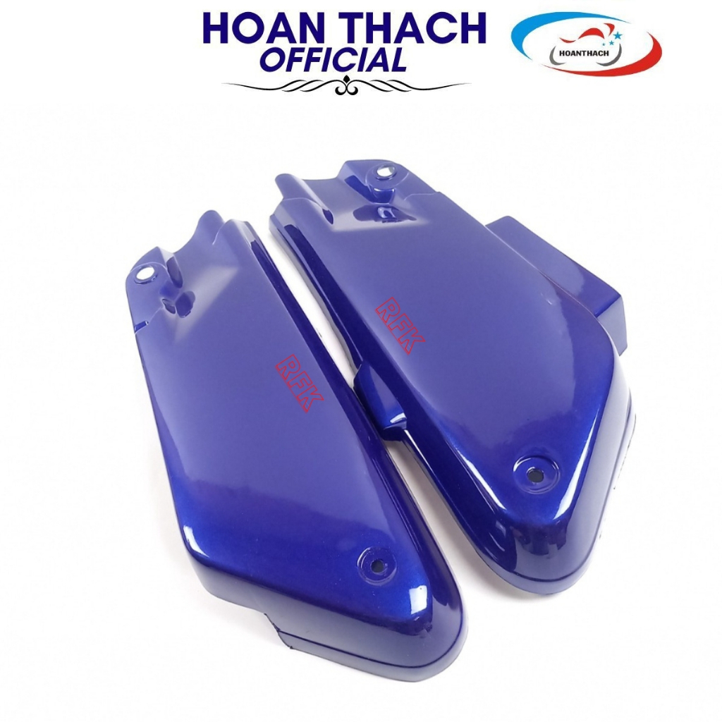 Cốp hông xe máy Dream Lùn màu xanh dương nhựa đài loan, HOANTHACH SP009222