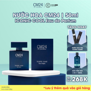 Nước hoa cm24 iconic cool eau de parfum 50ml - thương hiệu cm24