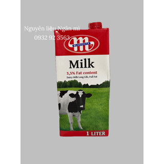 Sữa tươi không đường các loại hộp giấy 1 lít