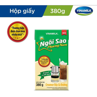 Hộp sữa đặc ngôi sao phương Nam giấy nhỏ 380g - Sữa đặc ngôi sao xanh giấy nhỏ 380g