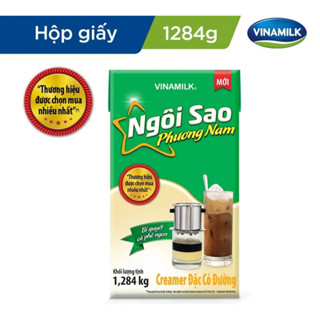 Hộp sữa đặc ngôi sao phương Nam giấy lớn 1284g - Sữa đặc ngôi sao xanh giấy lớn 1284g