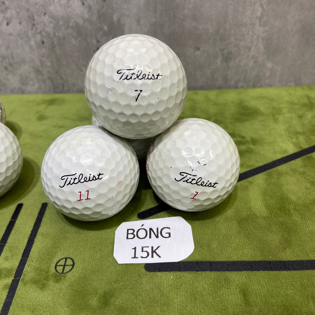 Bóng golf cũ, banh  chơi golf titleist Pro V1, Titleist Pro v1x  các lọi cũ mới từ 99% đến 50%