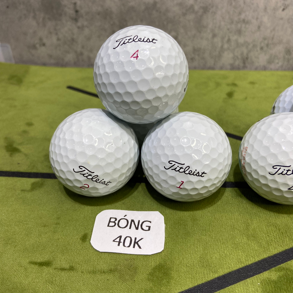 Bóng golf cũ, banh  chơi golf titleist Pro V1, Titleist Pro v1x  các lọi cũ mới từ 99% đến 50%