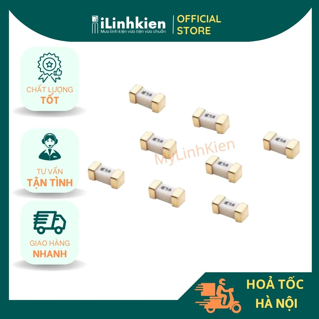 LED dán 0603 màu đỏ chất lượng cao túi 10 con
