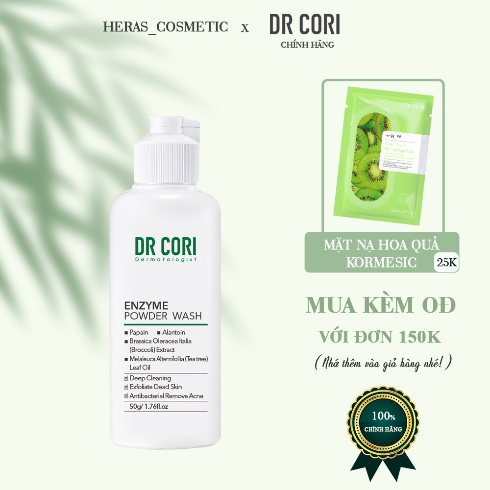 Bột rửa mặt Dr Pluscell - Enzyme Powder Wash 50g