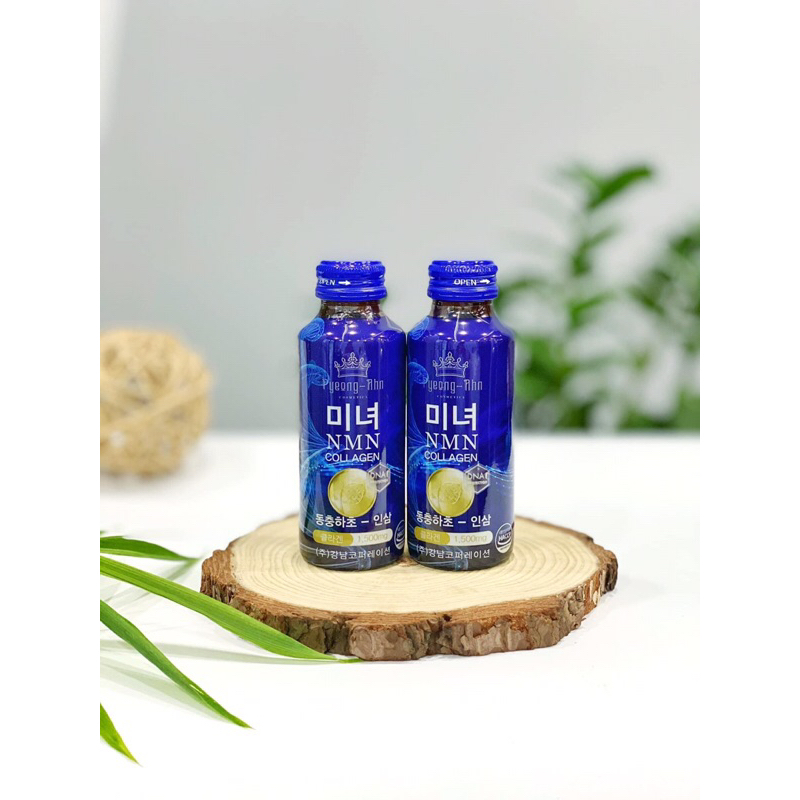 Collagen NMN Pyeong ahn Hàn Quốc giúp trẻ hoá hộp 10 chai