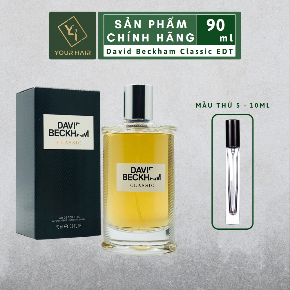 Nước hoa nam David Beckham Classic EDT for men - Hàng chính hãng