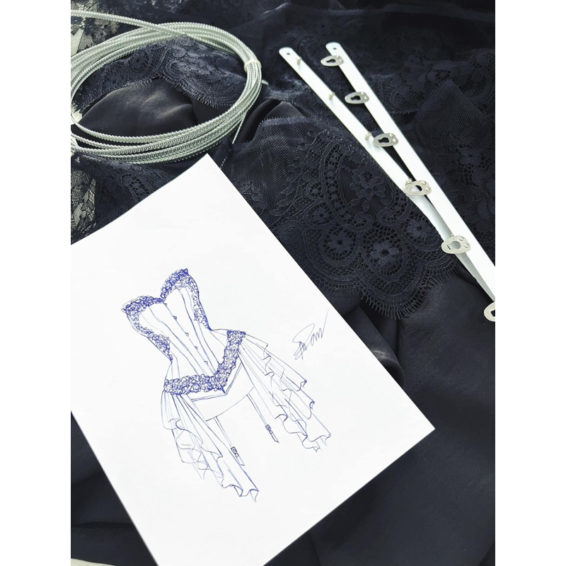 Nẹp cài corset
