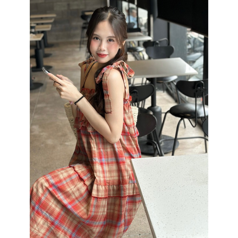 Đầm Dài - 2299 - 2 Dây Cột - Bèo Tầng