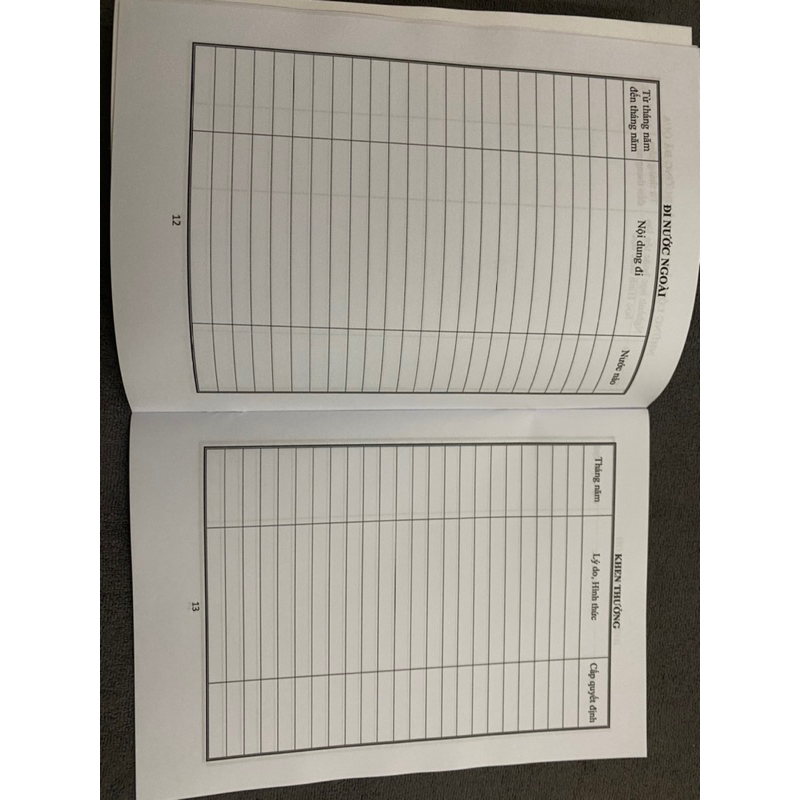 LÝ LỊCH ĐẢNG VIÊN - combo 5 cuốn