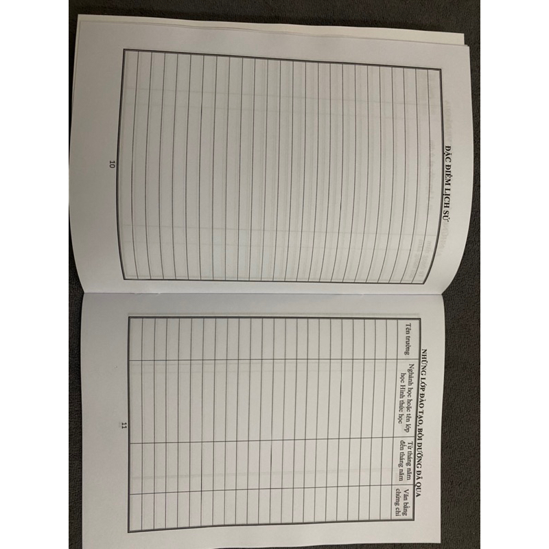 LÝ LỊCH ĐẢNG VIÊN - combo 5 cuốn