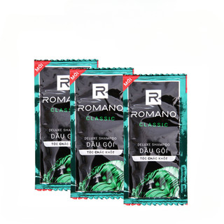Bịch dầu gội đầu nam Romano Classic Gói dầu gội đầu nam