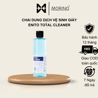 Chai Dung Dịch Vệ Sinh Giày Enito Total Cleaner dùng để vệ sinh giày đá bóng, giày thể thao, giày adidas dễ dàng tại nha